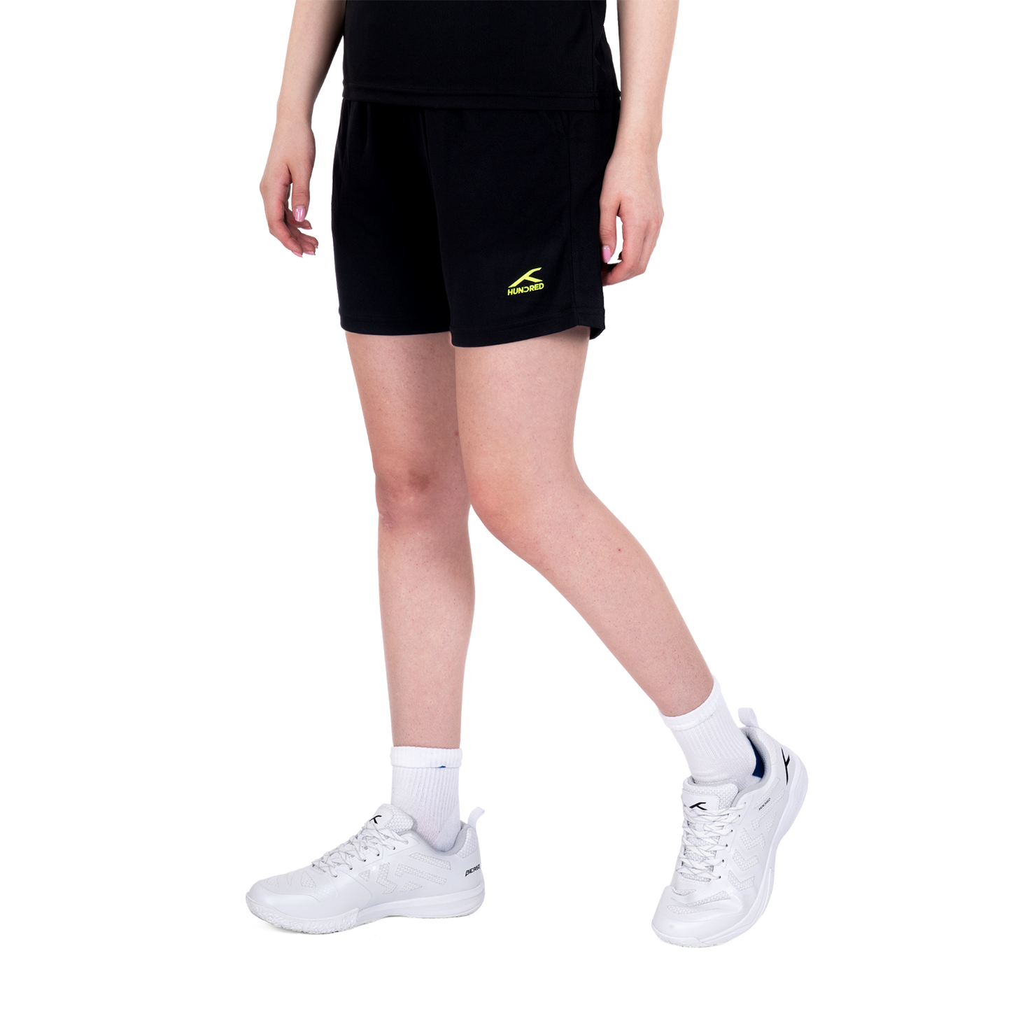 Training Shorts-Black/Lime