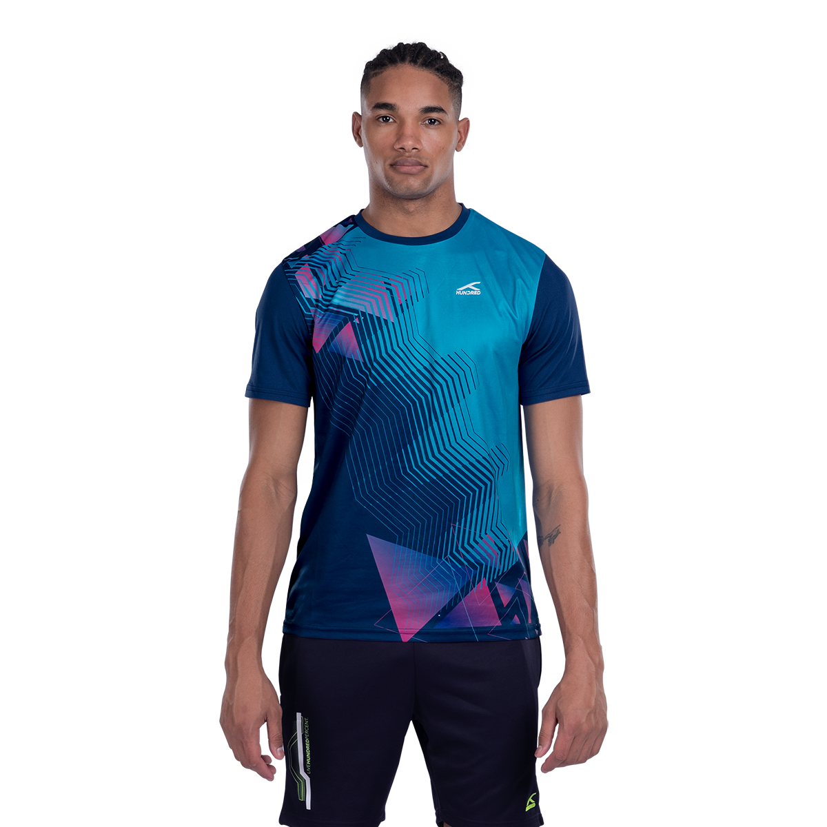 Frostbite Tees-NAVY