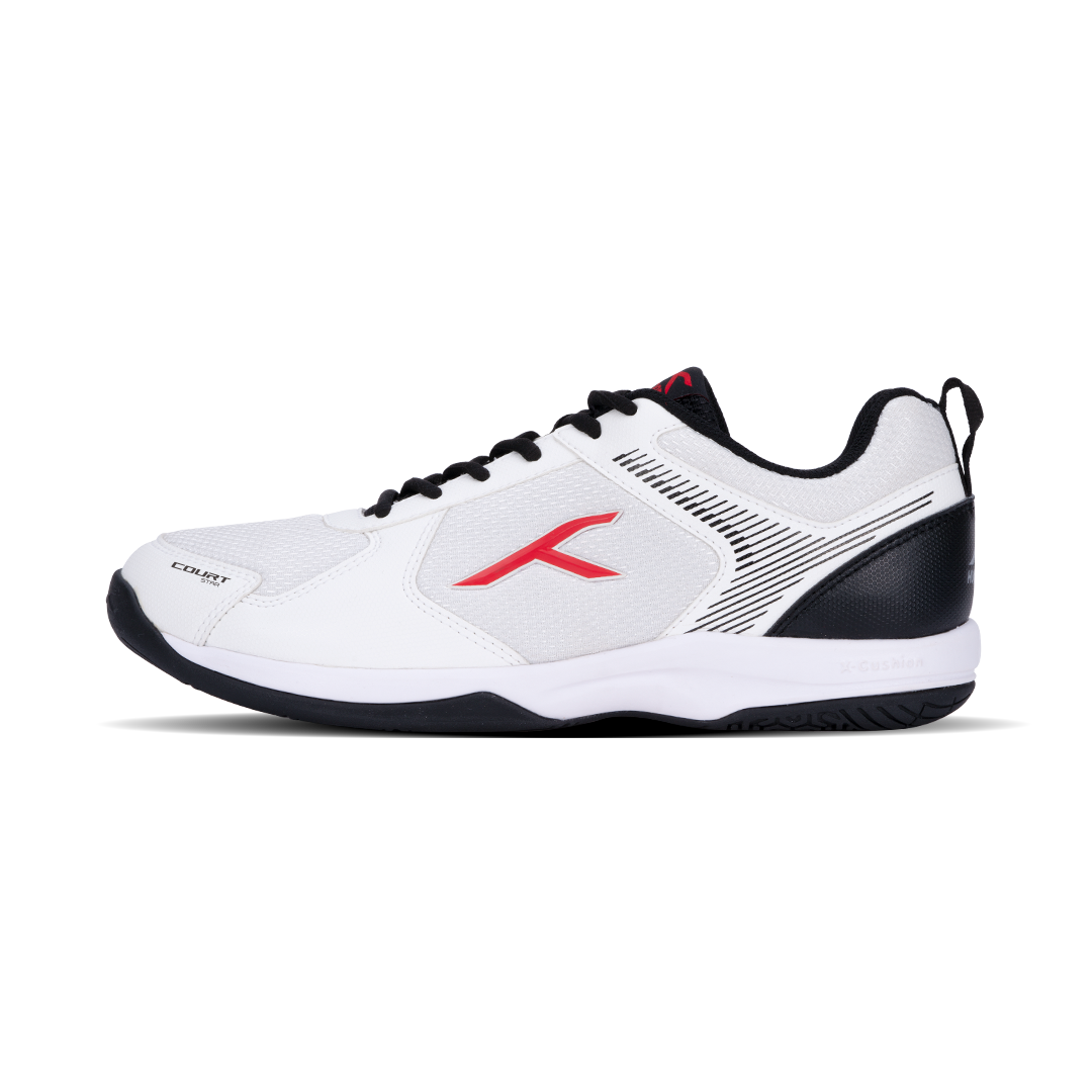 Court Star (White/Black/Red)