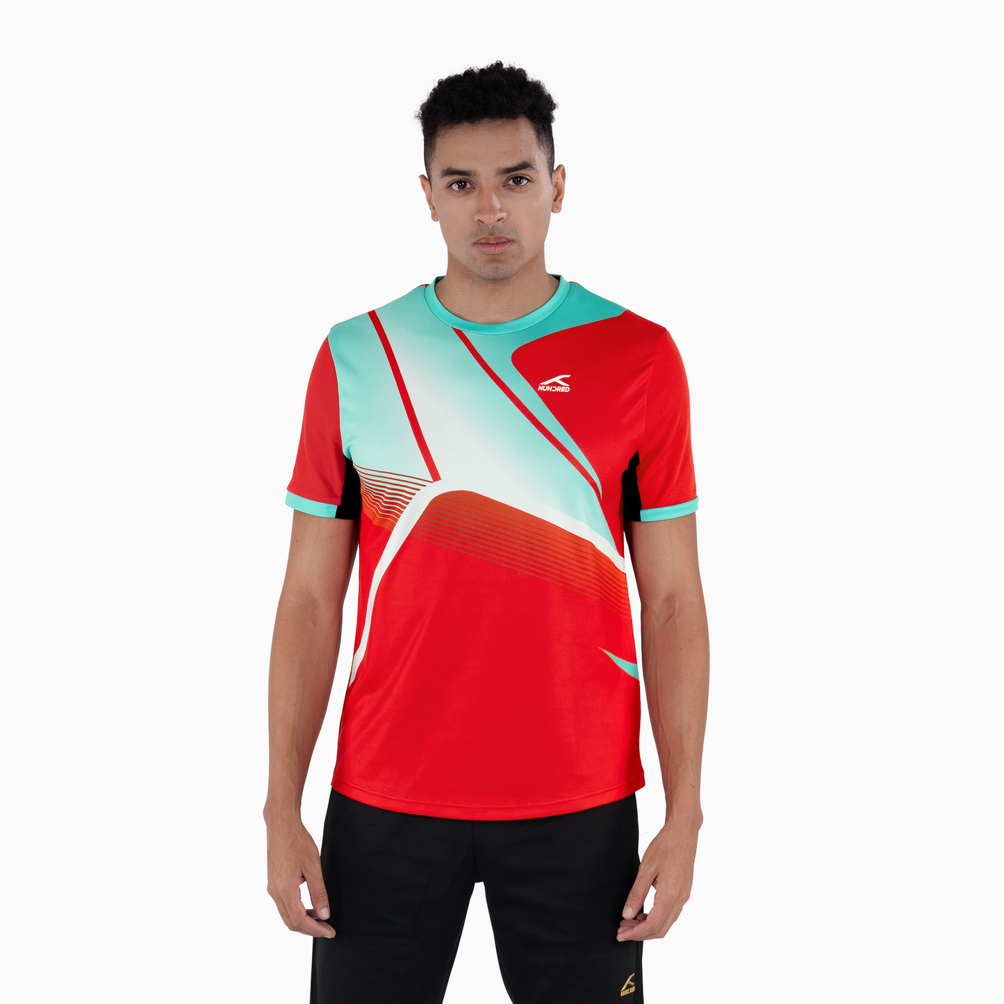 Scallop T-Shirt-Red