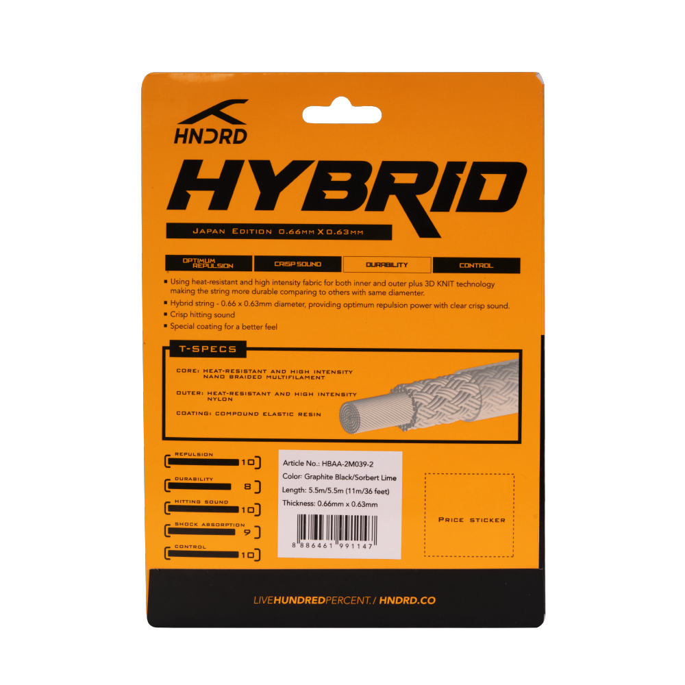 Hybrid (Graphite-Black/Sorbert-Lime)
