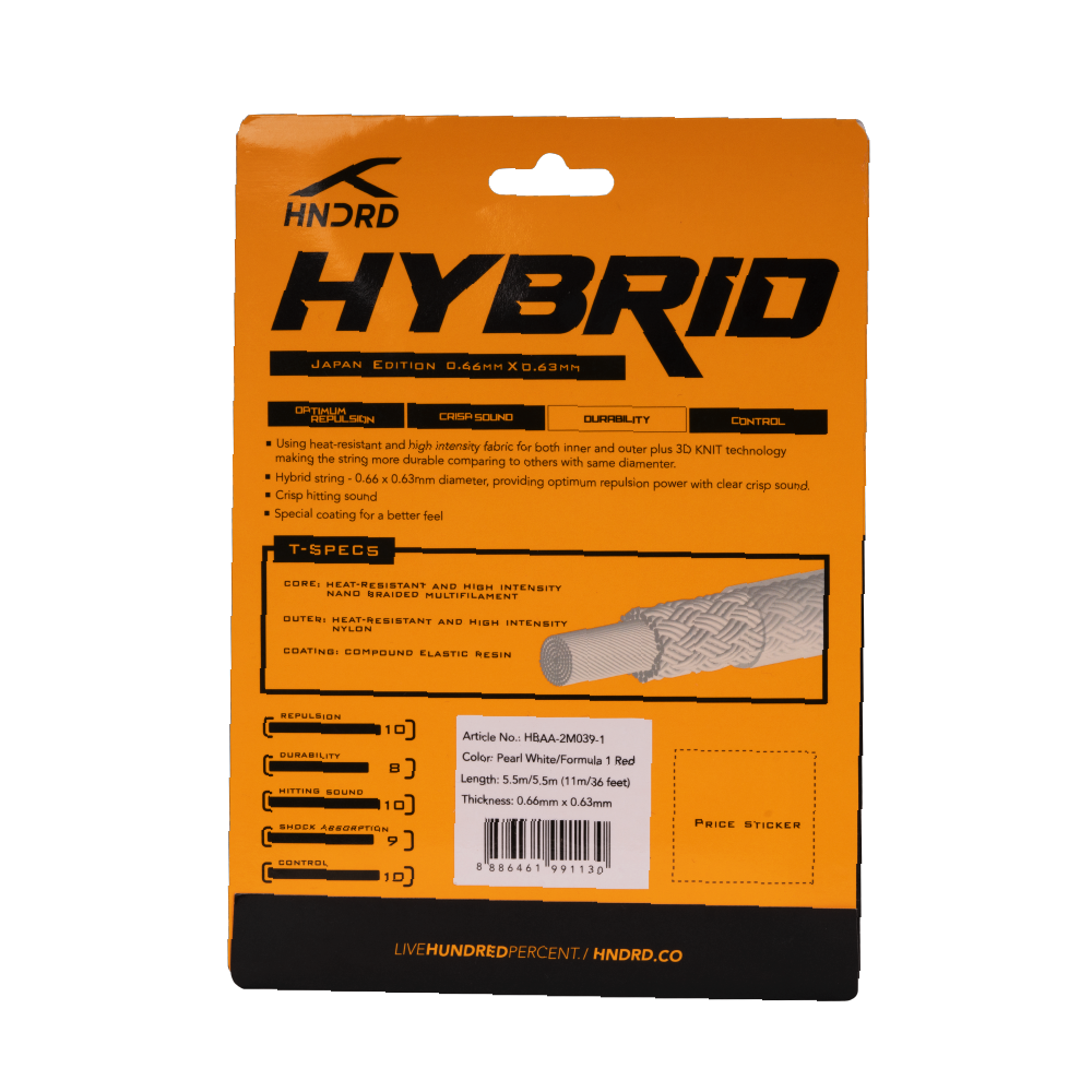 Hybrid (Formula-I-Red/Pearl-White)