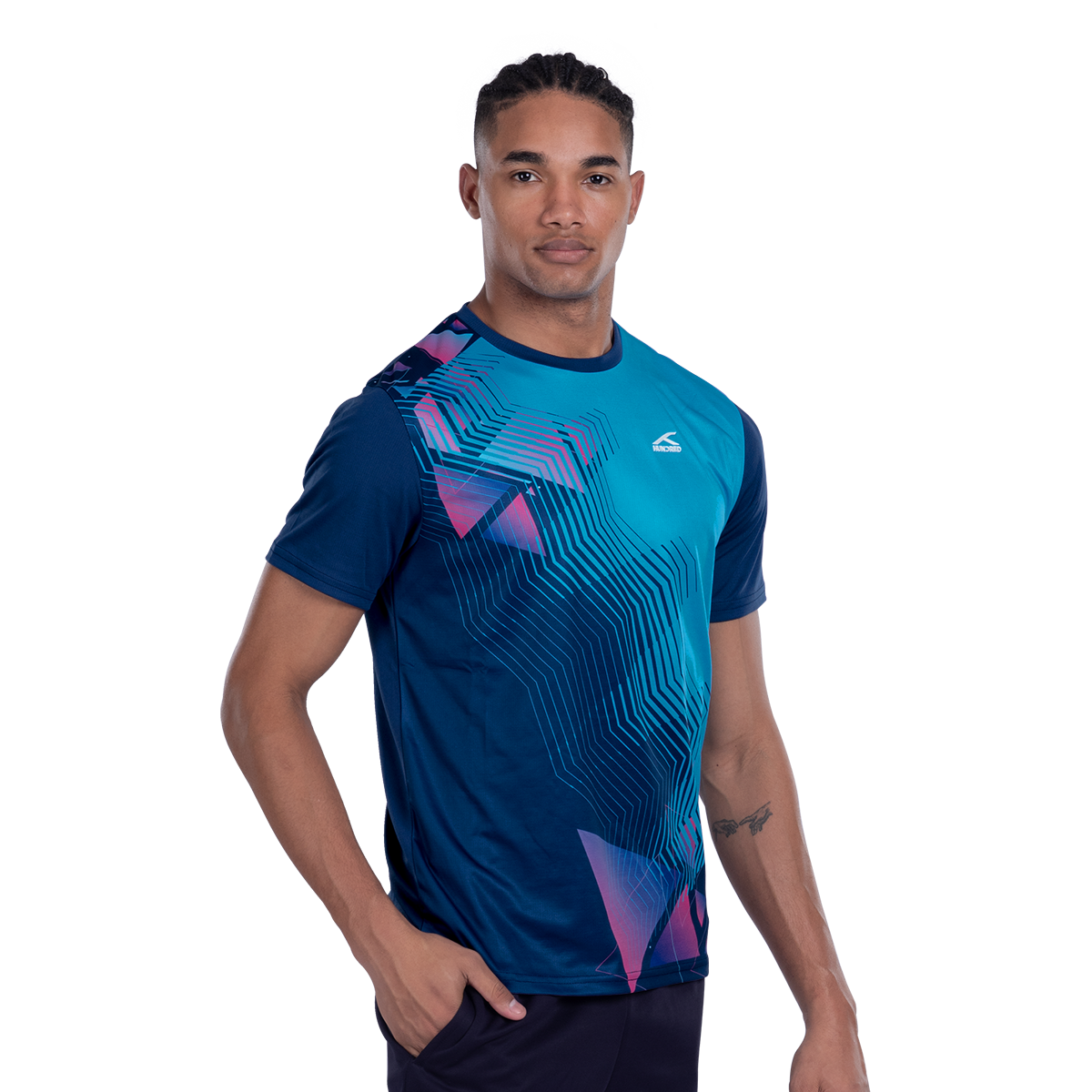 Frostbite Tees-NAVY