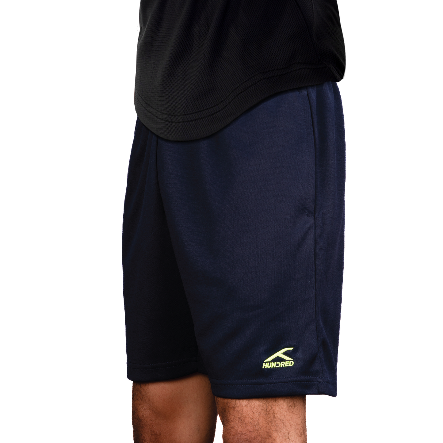 Stroller Shorts - Navy/Lime