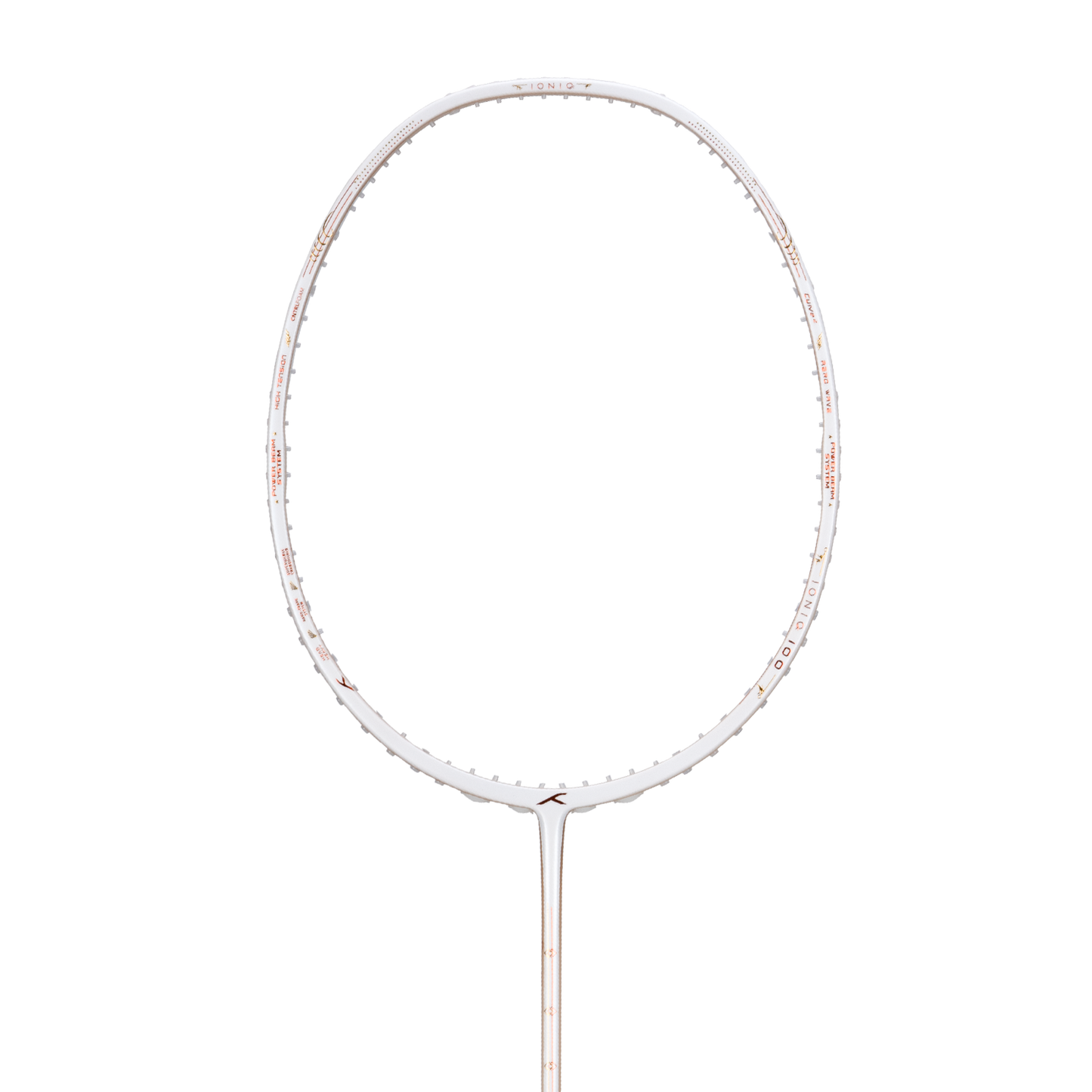 IONIQ 100 LTD - WHITE/GOLD (UNSTRUNG)