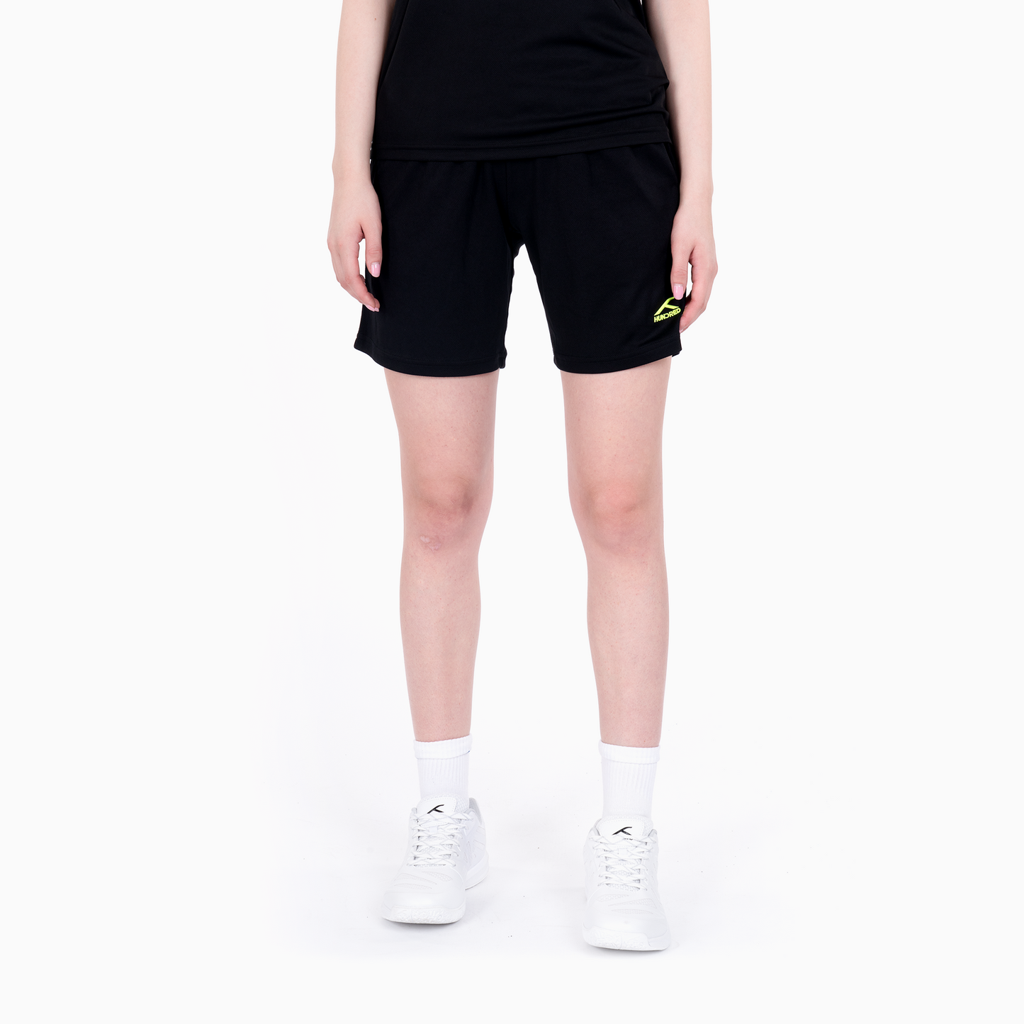 Training Shorts-Black/Lime