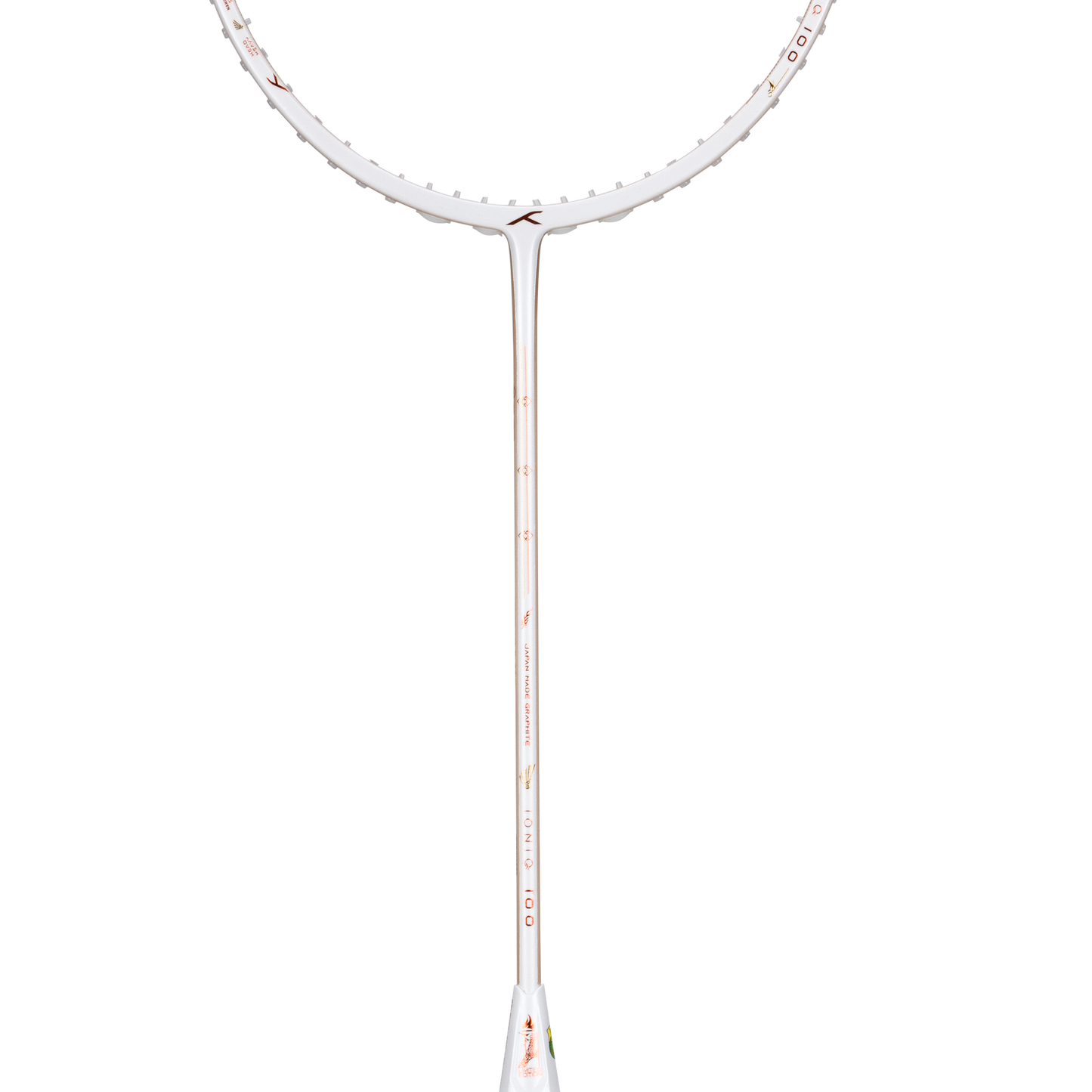 IONIQ 100 LTD - WHITE/GOLD (UNSTRUNG)