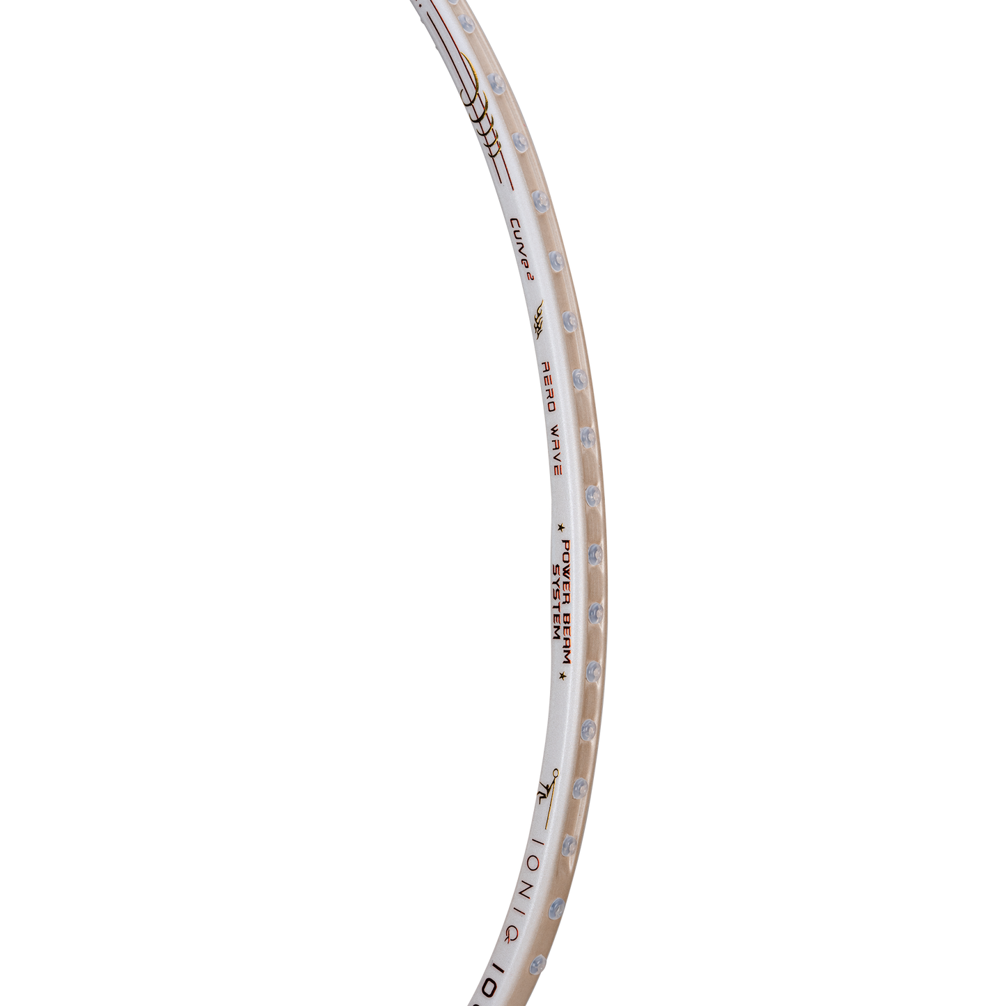 IONIQ 100 LTD - WHITE/GOLD (UNSTRUNG)