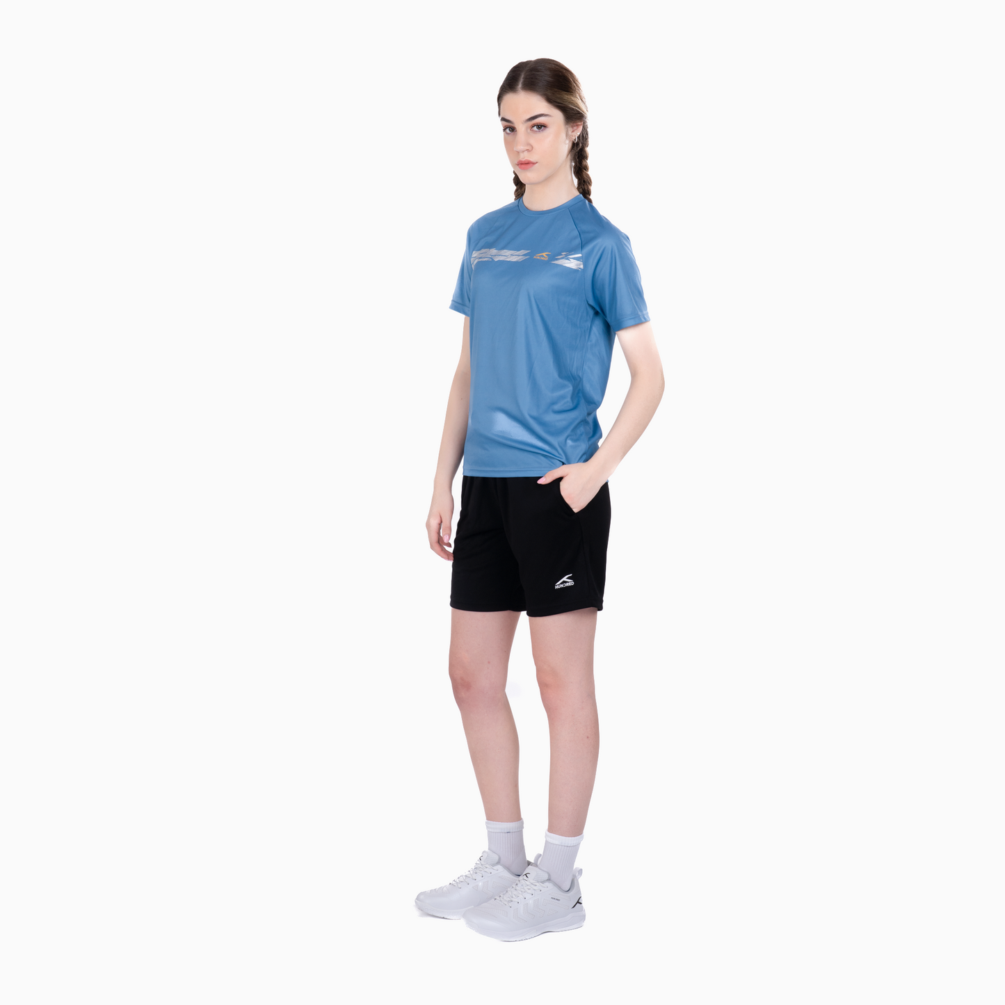 Scrape T-Shirt-Ash Blue