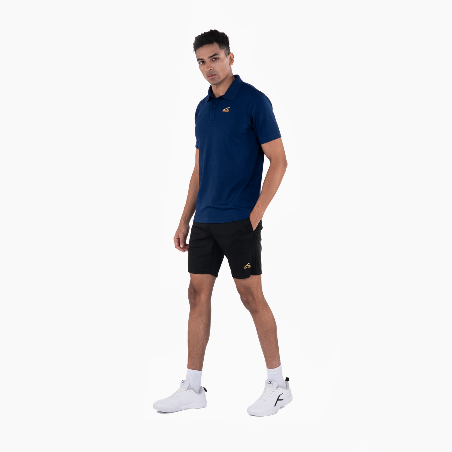 Pinnacle Polo T-Shirt-Navy