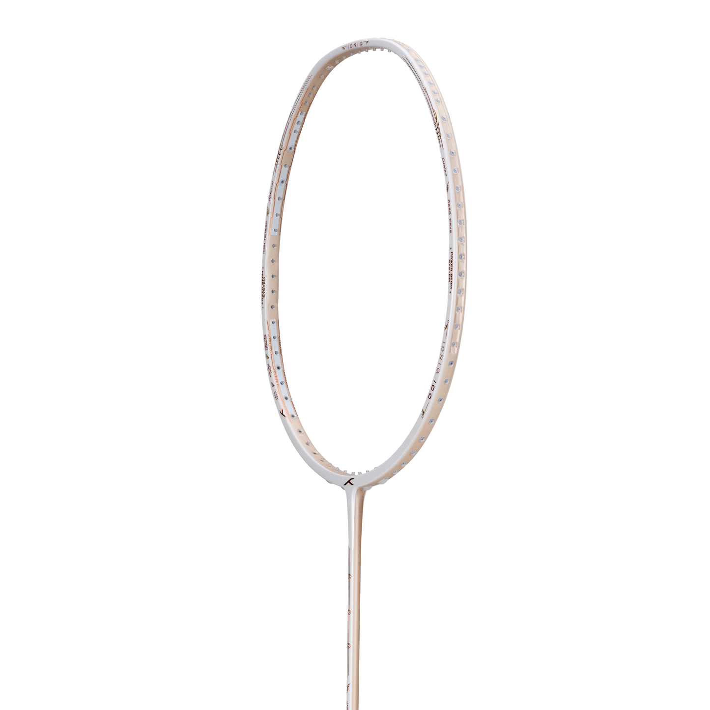 IONIQ 100 LTD - WHITE/GOLD (UNSTRUNG)