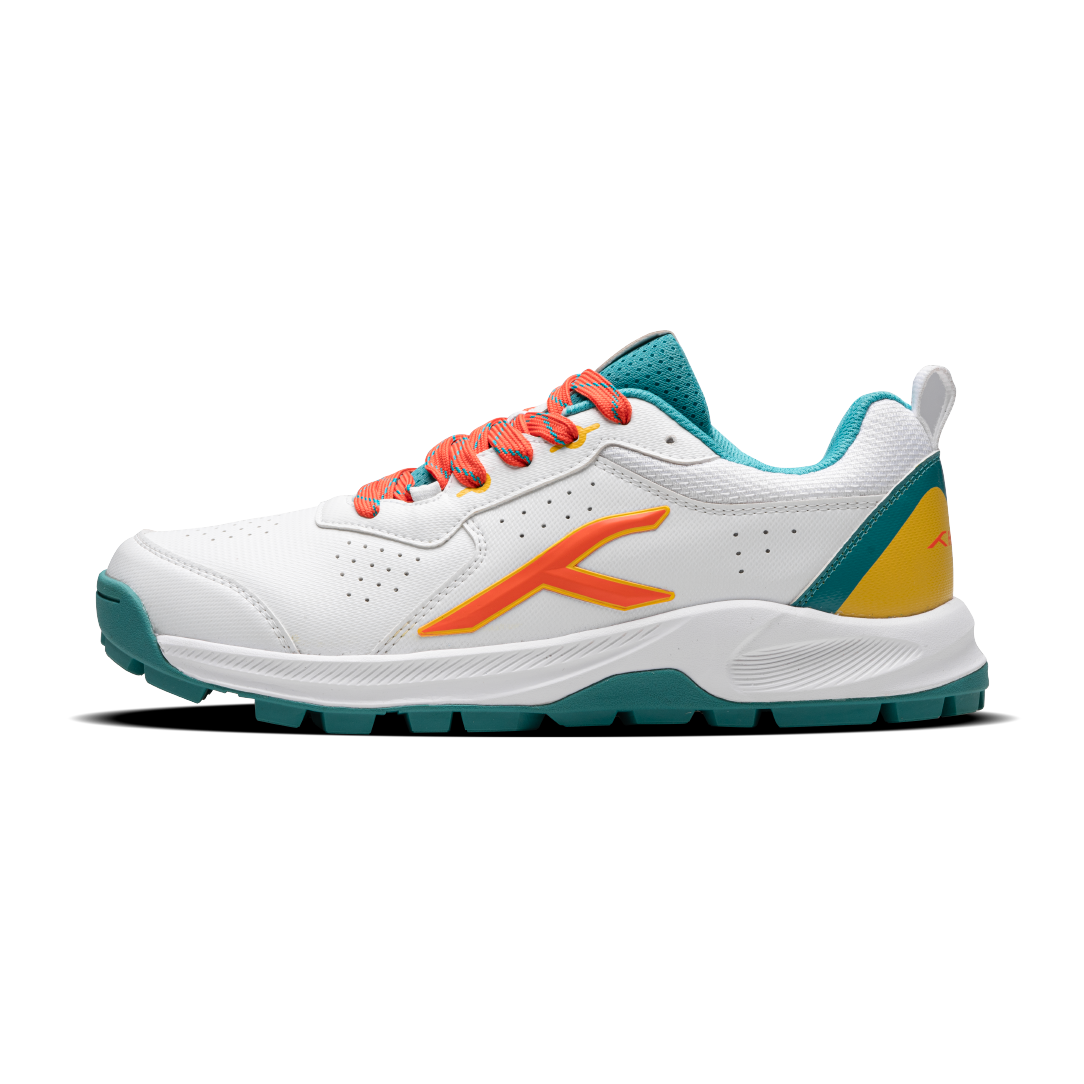 HyperDrive-White/ Light Green/Orange