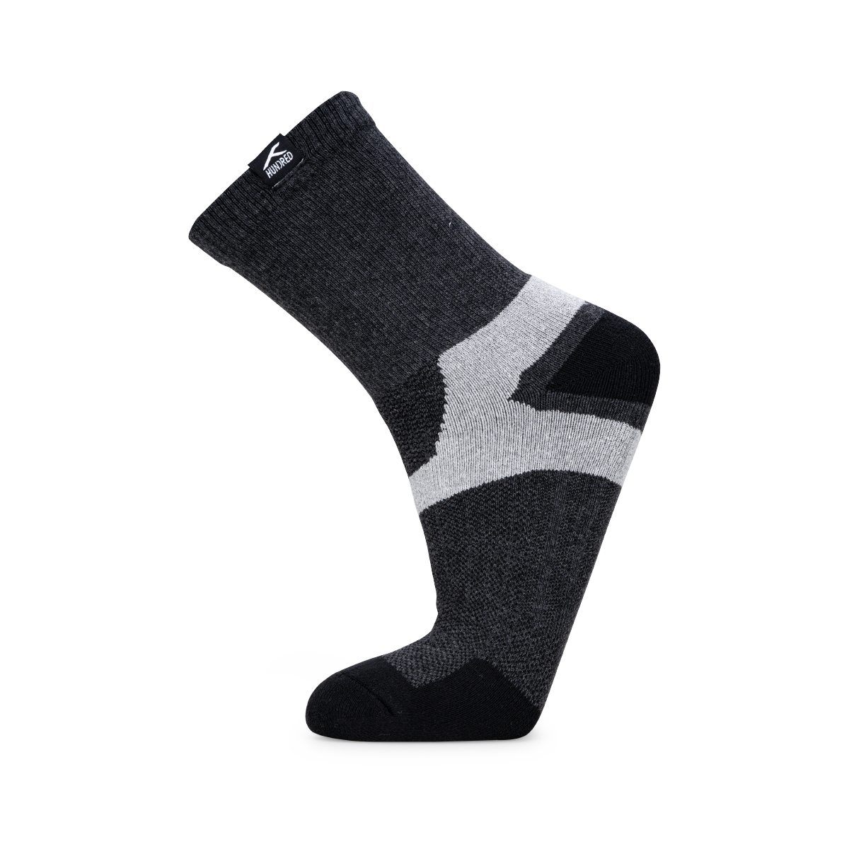 Court Quarter Length Performance Sports Socks_Black