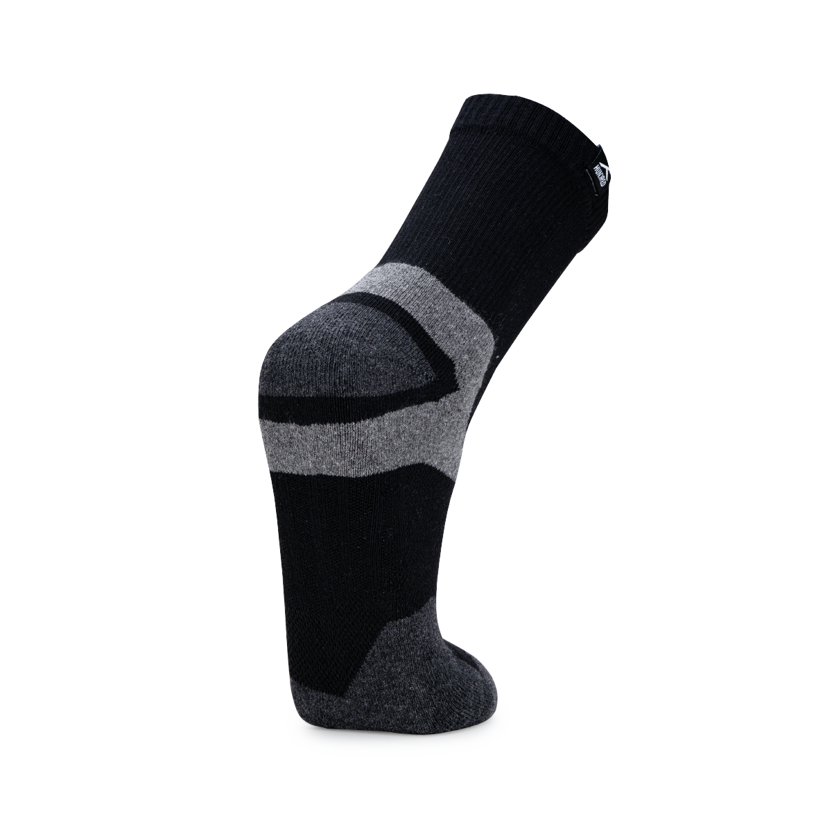 Court Quarter Length Performance Sports Socks_Dark Grey