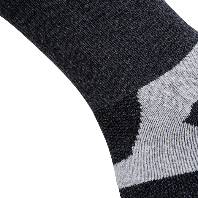 Court Quarter Length Performance Sports Socks_Black