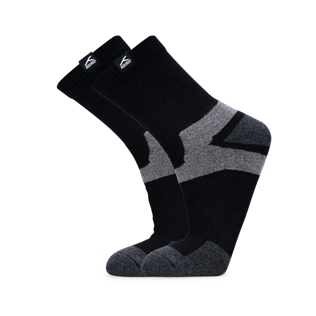 Court Quarter Length Performance Sports Socks_Dark Grey