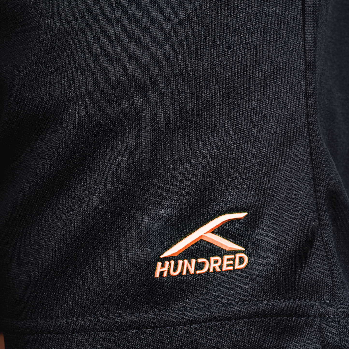 Stroller Shorts - Black/Orange
