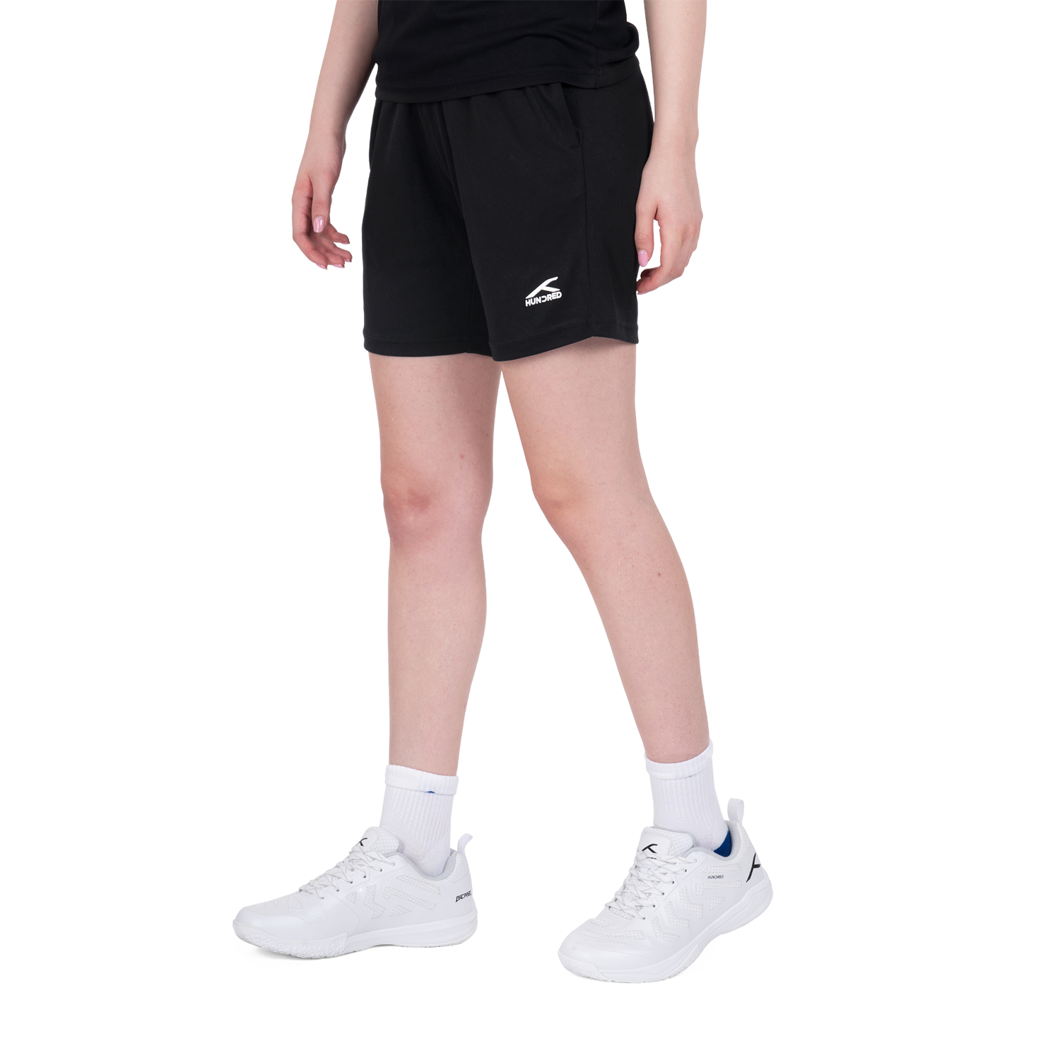 Training Shorts-Black/White