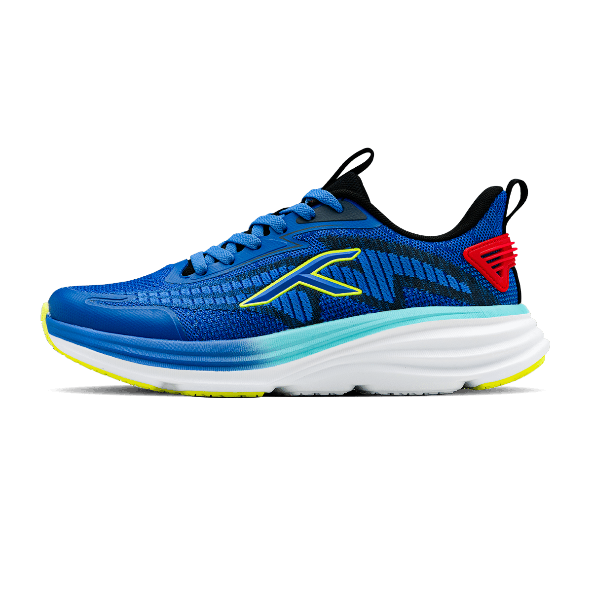 Soft Stride-Navy Blue/Lime/Red