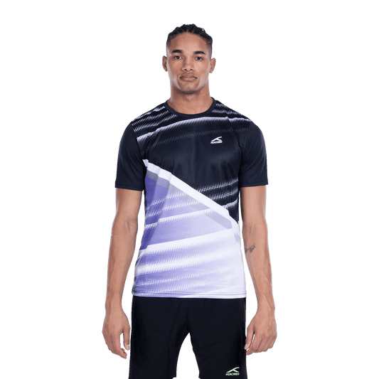 Zig-Flow T-Shirt-BLACK