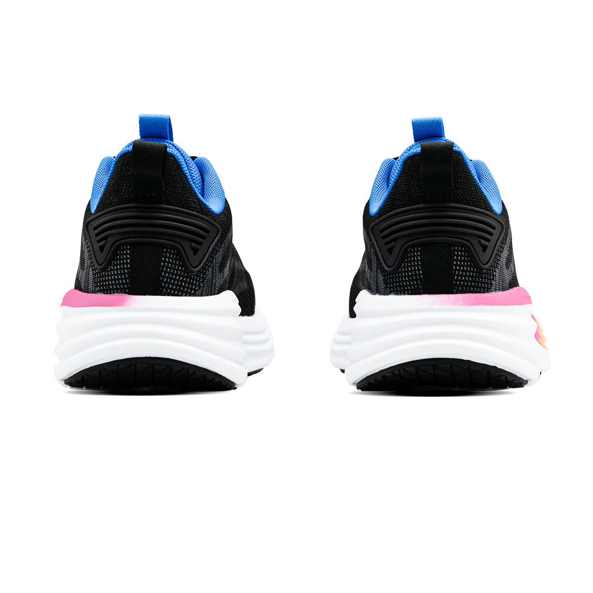 Soft Stride-Black/Blue/Lime 