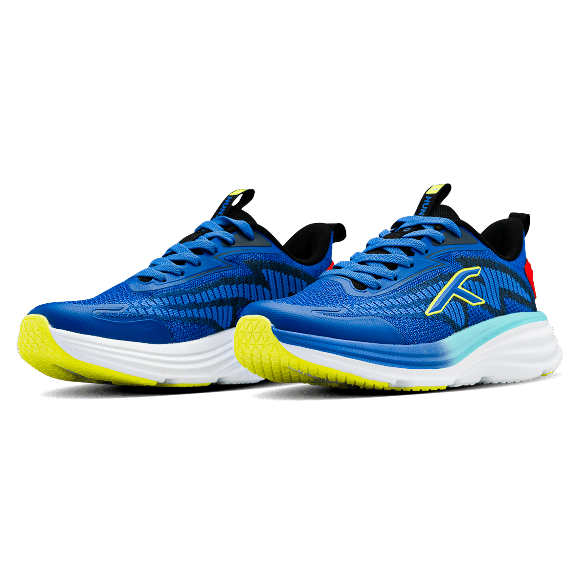 Soft Stride-Navy Blue/Lime/Red