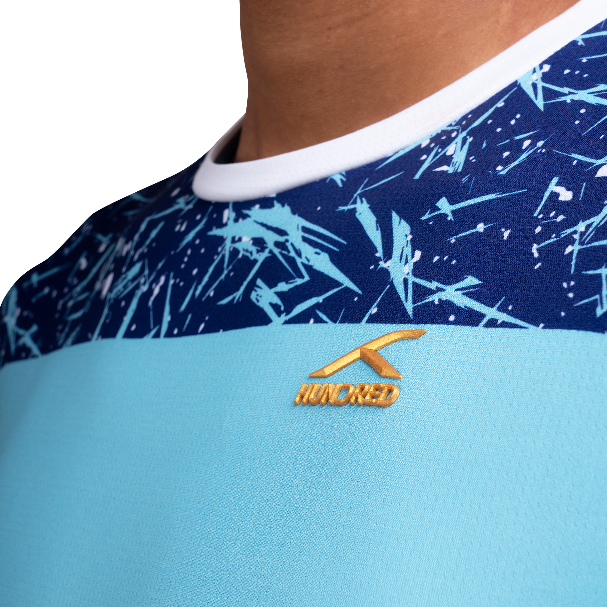 Flake T-Shirt-Blue/Navy