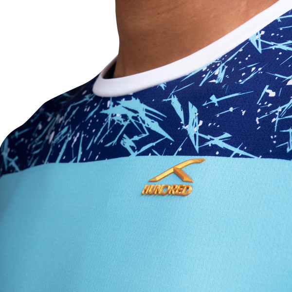 Flake T-Shirt-Blue/Navy