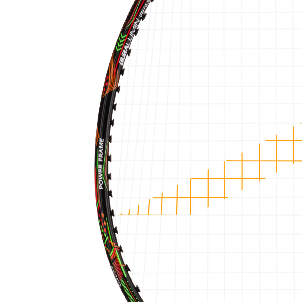 Powertek 1000 JR - Black/Orange Red