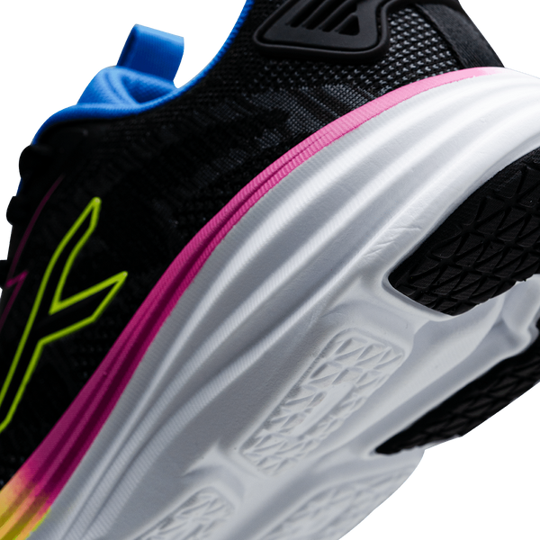 Soft Stride-Black/Blue/Lime 