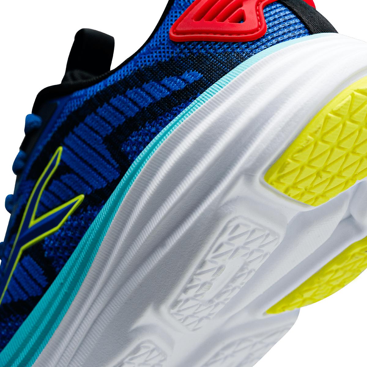 Soft Stride-Navy Blue/Lime/Red