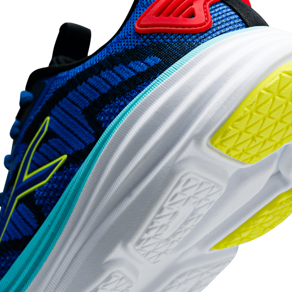 Soft Stride-Navy Blue/Lime/Red