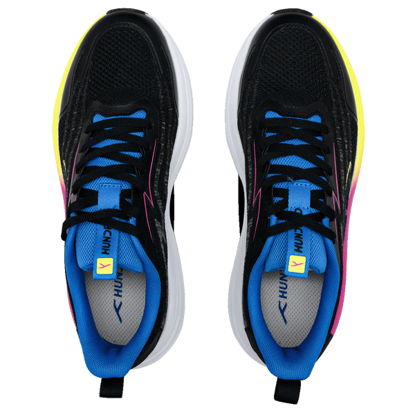 Soft Stride-Black/Blue/Lime 