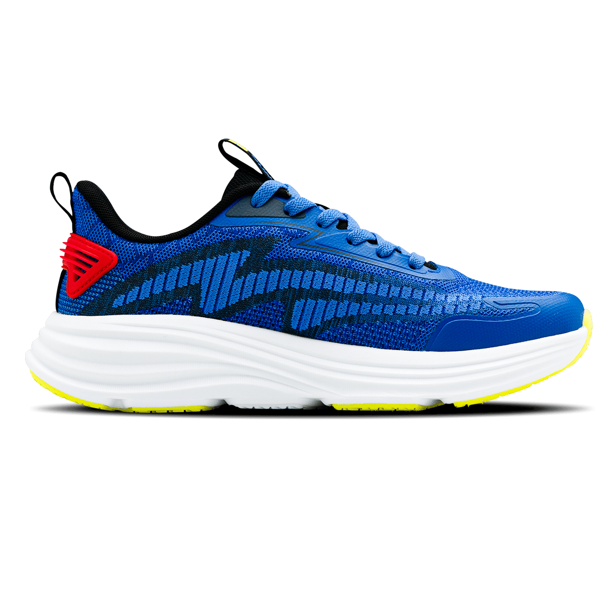 Soft Stride-Navy Blue/Lime/Red
