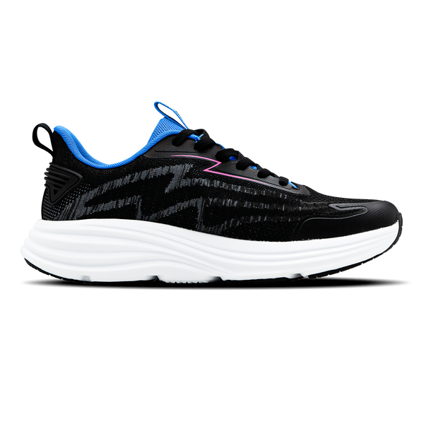 Soft Stride-Black/Blue/Lime 