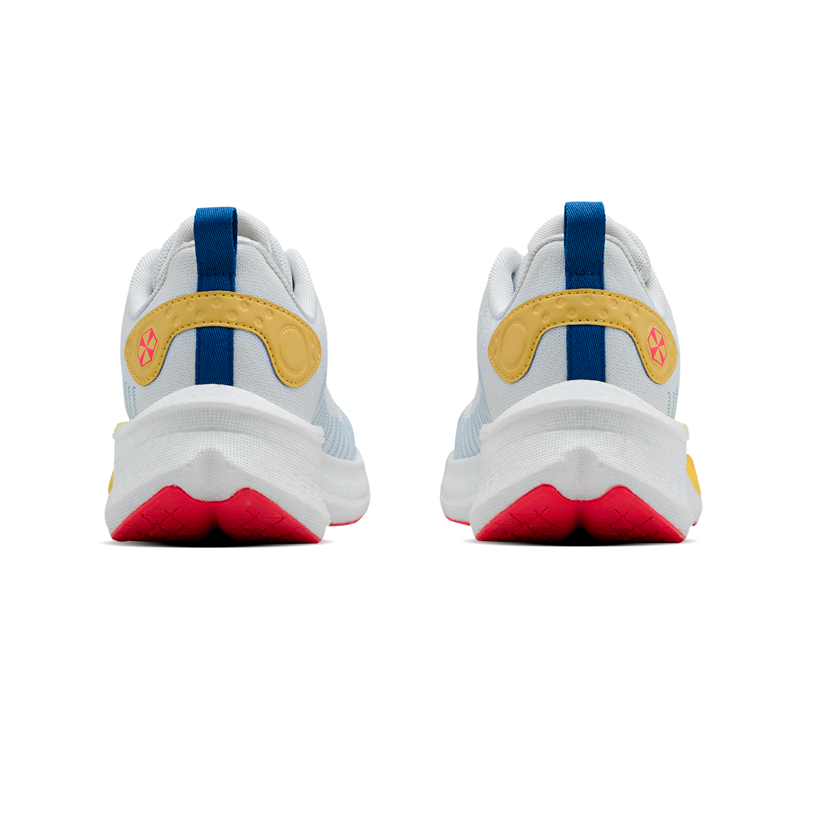 Sprint Pace-WHITE/BLUE/ORANGE RED