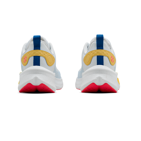 Sprint Pace-WHITE/BLUE/ORANGE RED