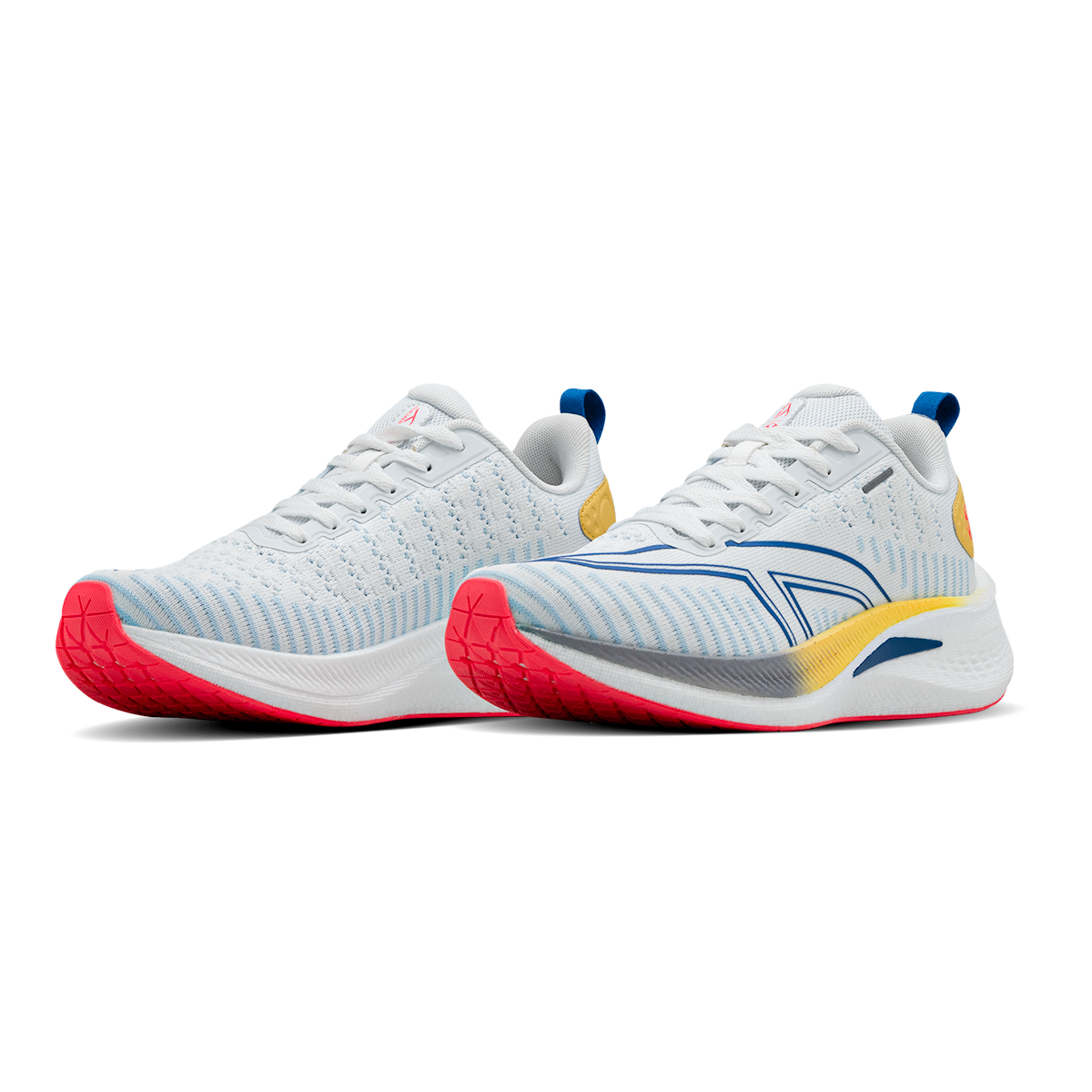 Sprint Pace-WHITE/BLUE/ORANGE RED