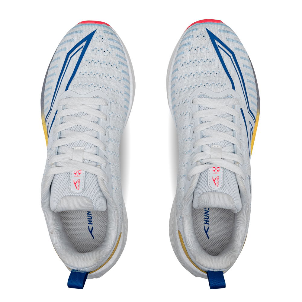 Sprint Pace-WHITE/BLUE/ORANGE RED