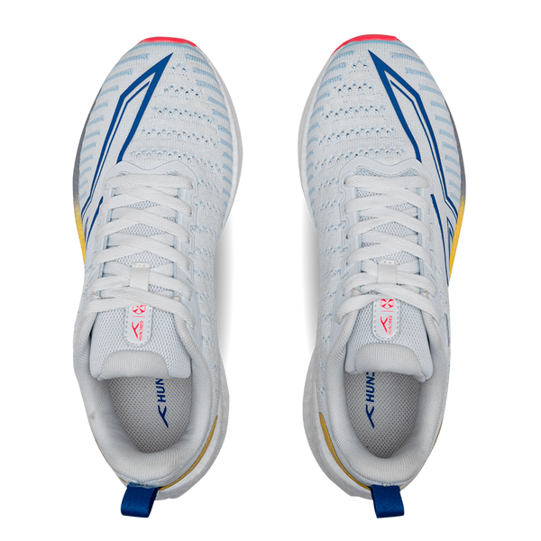 Sprint Pace-WHITE/BLUE/ORANGE RED