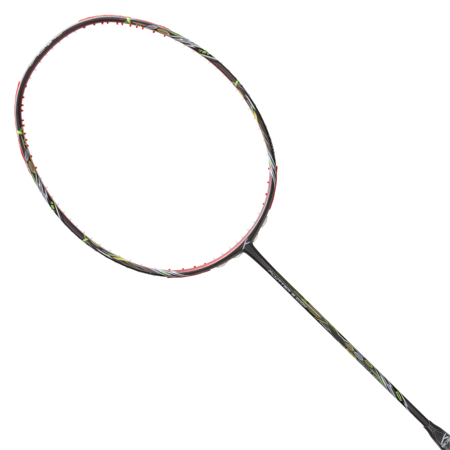 Flutter S Zoom (Dark Grey/Red)