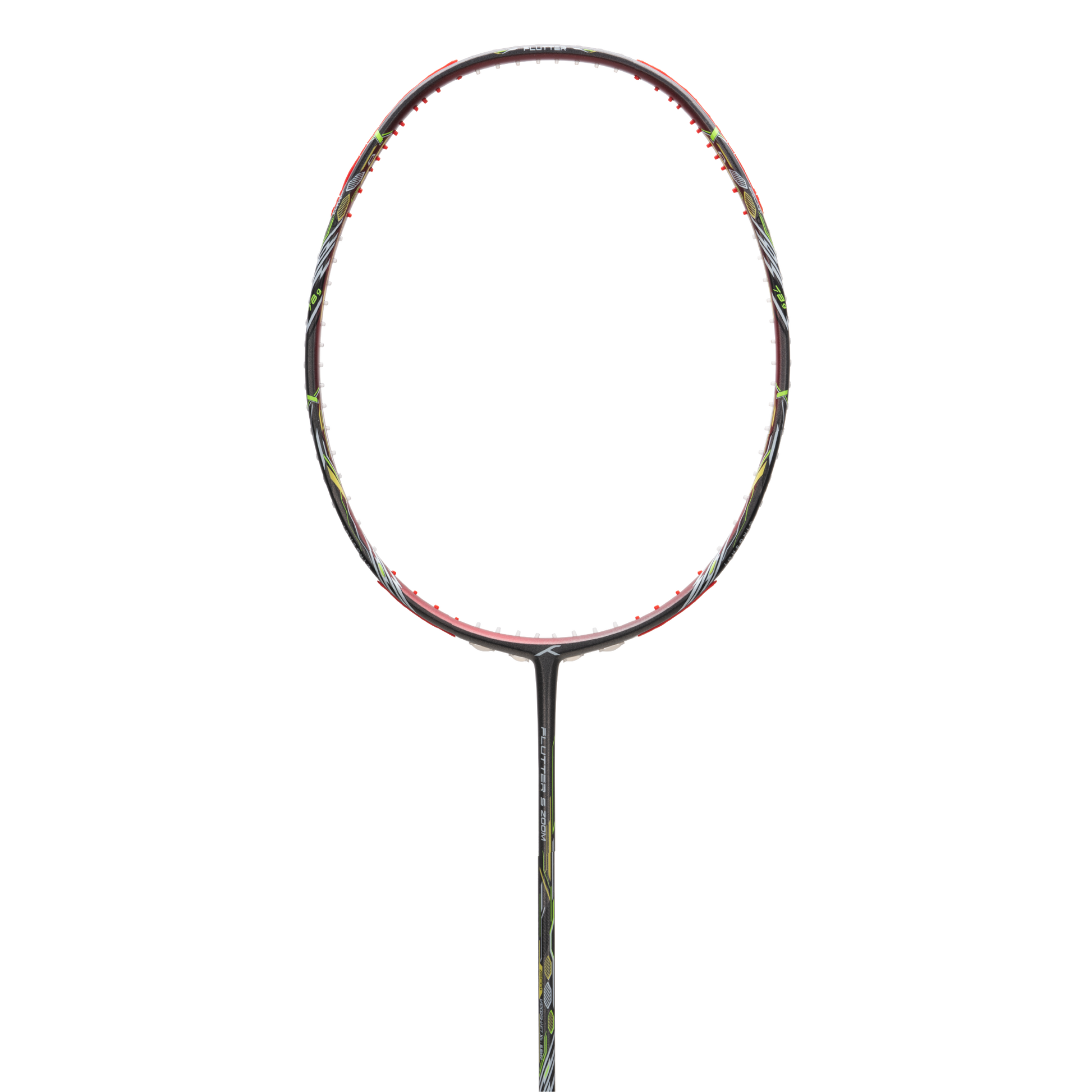 Flutter S Zoom (Dark Grey/Red)