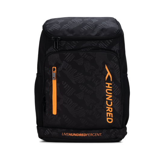 Square Cut Backpack - Black