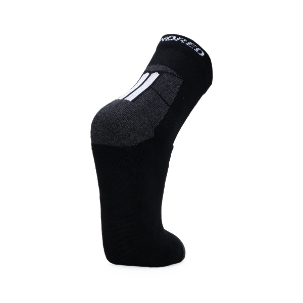 Ace High Quarter Length Performance Sports Socks_Black