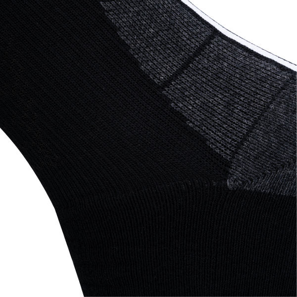 Ace High Quarter Length Performance Sports Socks_Black