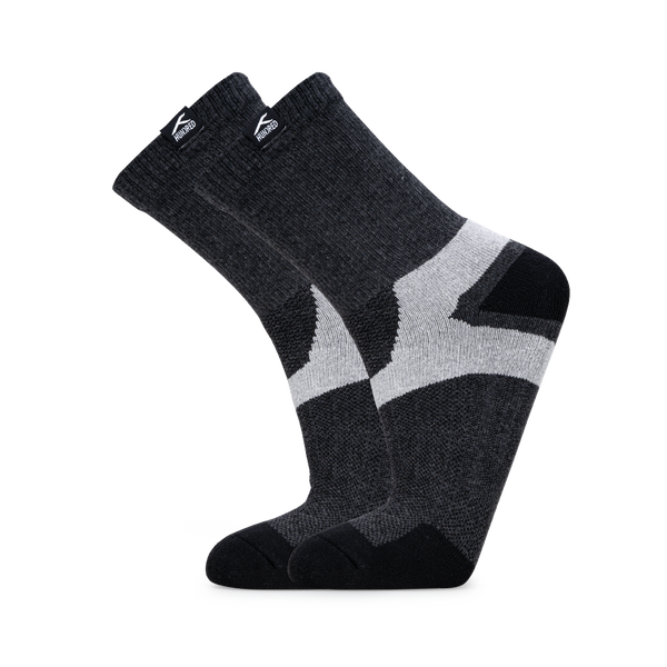 Court Quarter Length Performance Sports Socks_Black