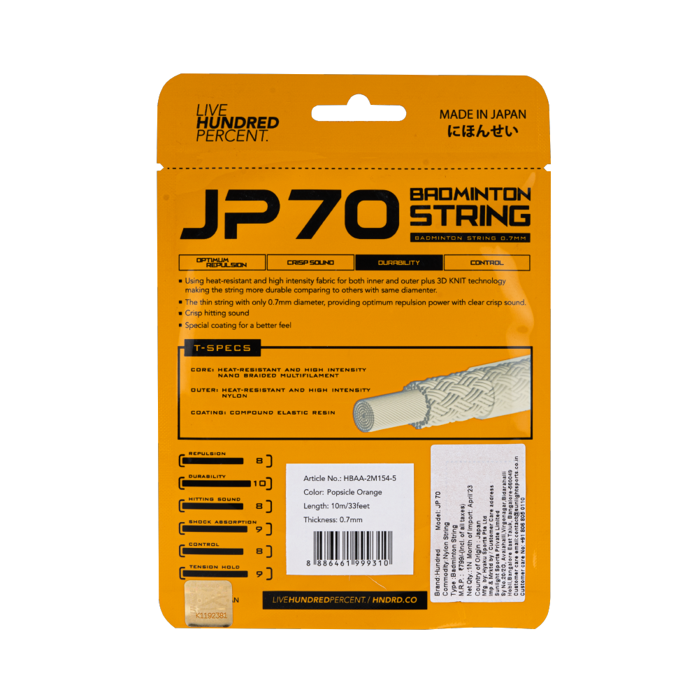 JP 70- POPSICLE ORANGE